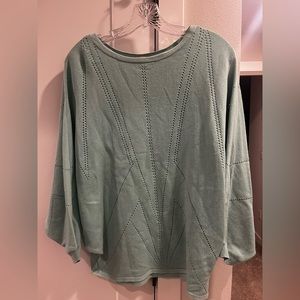 Orsay Mint Pullover Cotton Sweater